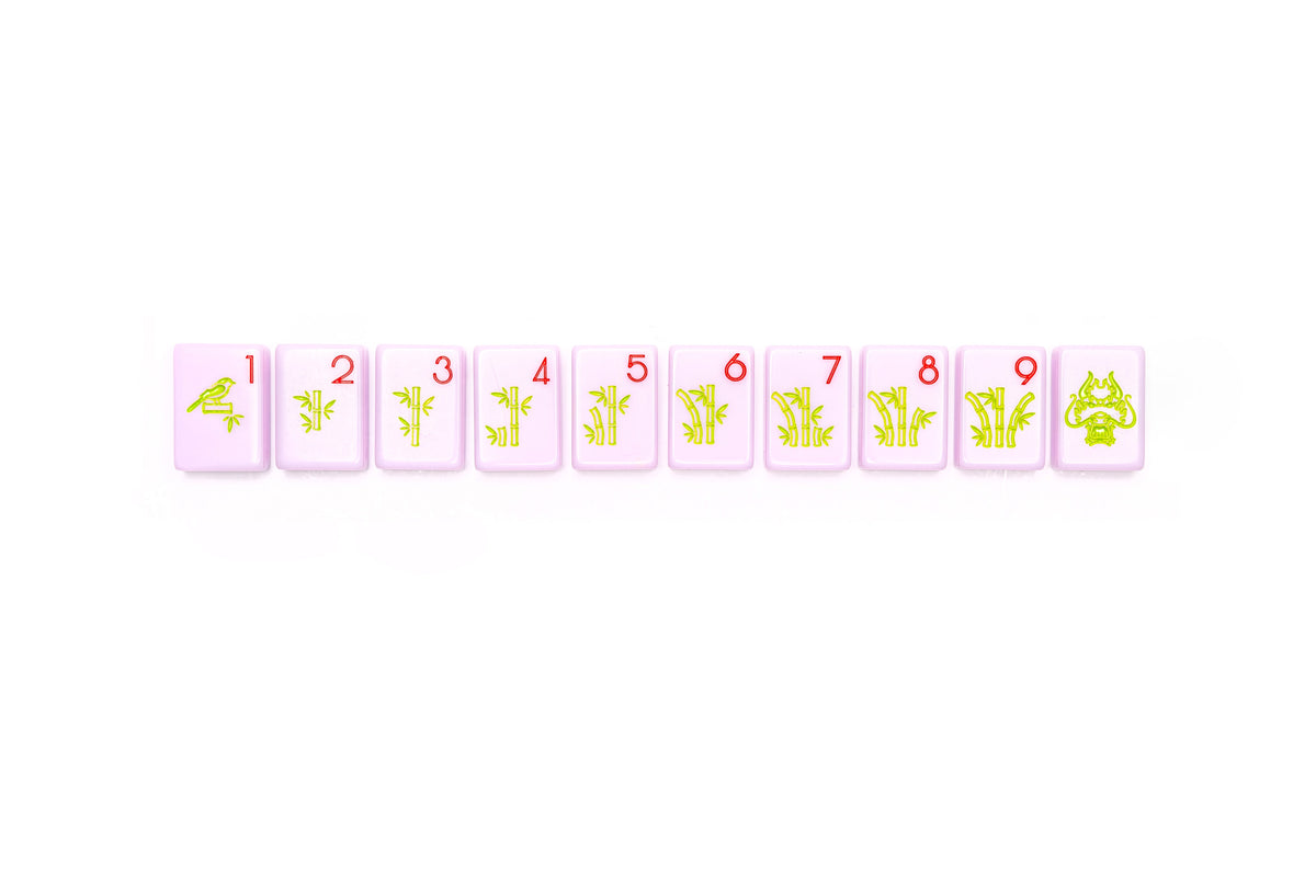 The Chinoiserie Set -  Mahjong Tiles (Luxe Lilac)