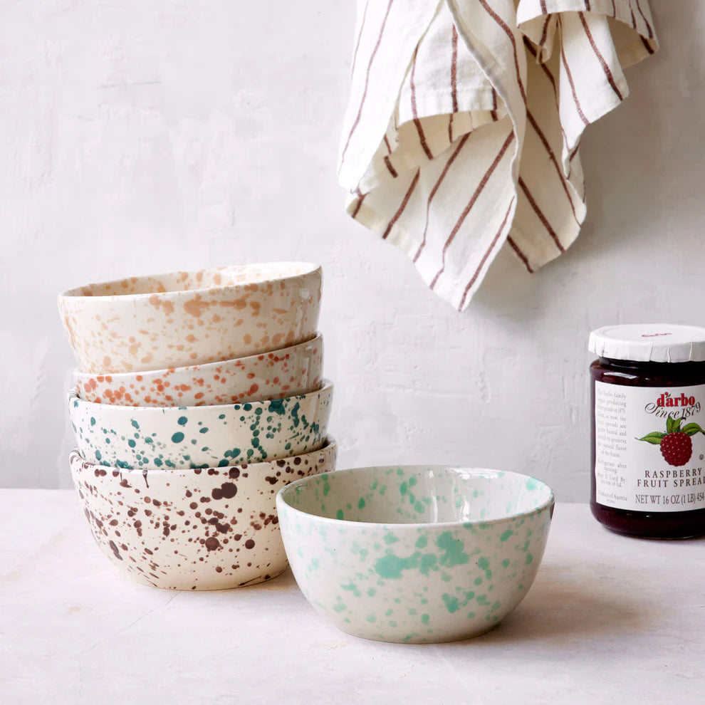 Splatterware Bowls (Set of 4)