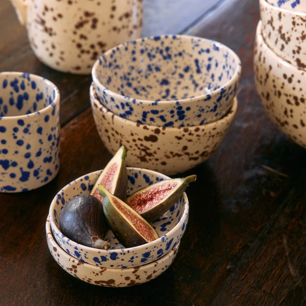 Splatterware Nut Bowls (Set of 2)