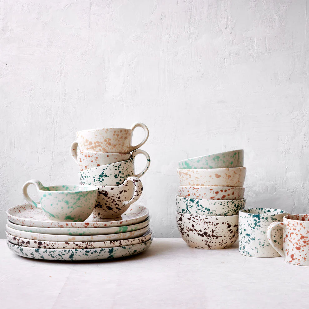 Splatterware Bowls (Set of 4)