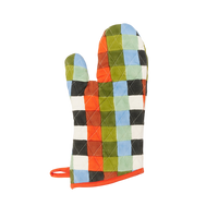 Split Bars Oven Mitt