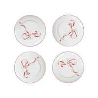 Ribbon Dessert Plates