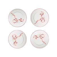 Ribbon Dessert Plates