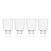Romantic Stemless Wine Glasses