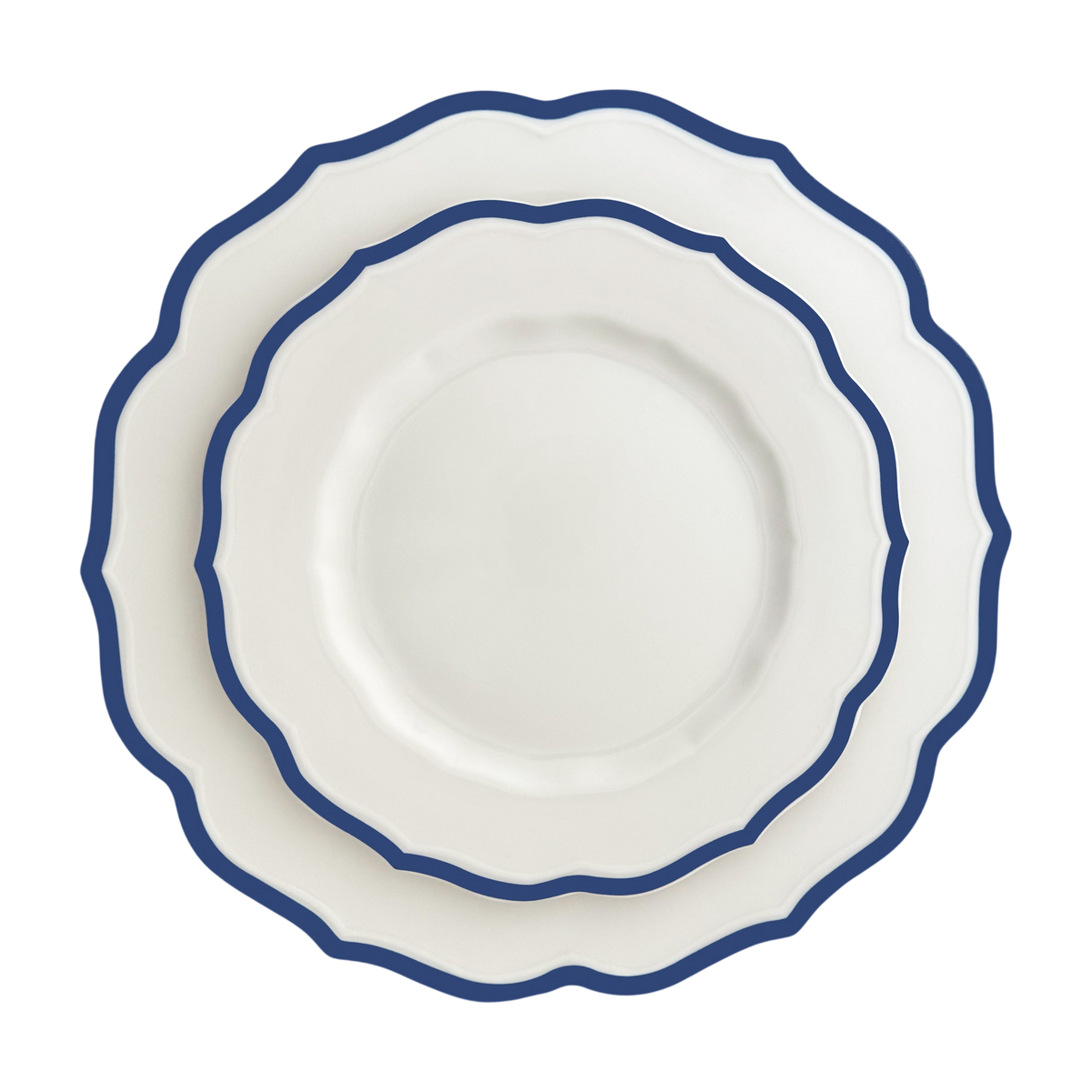 Stella Scalloped Salad Plate