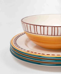 Ray Hand-Painted Salad Plate (Set of 4)