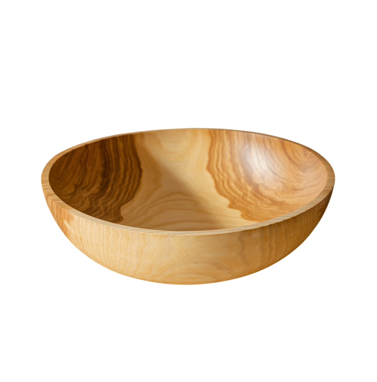 Hand Carved Ash wood Nesting Bowl Set