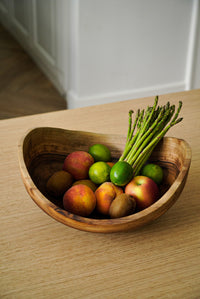 Hand Carved Extra Large Wooden Bowl