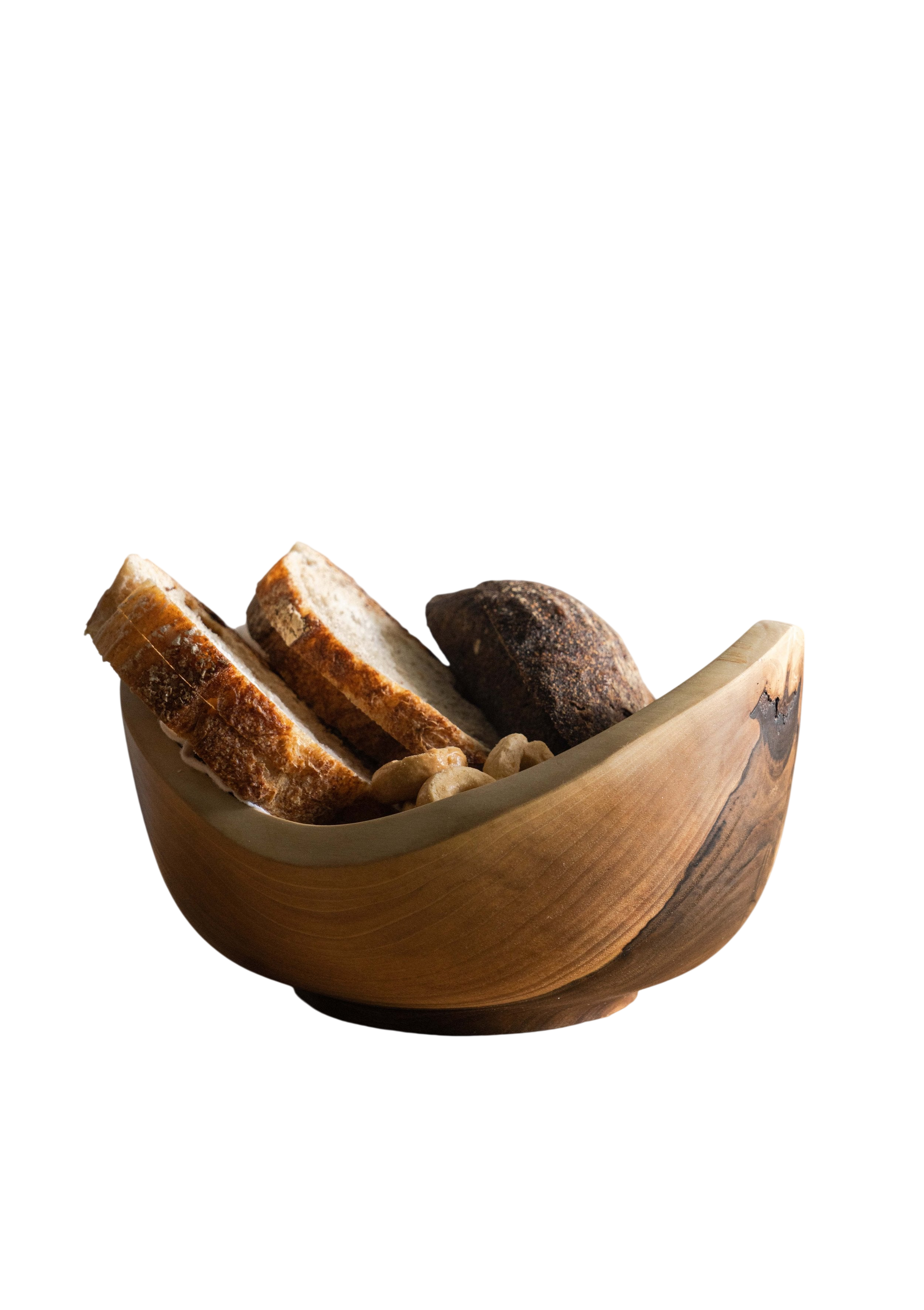 Hand Carved Small Wooden Bowl