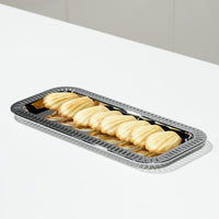 Striations Serving Tray Small Rectangle