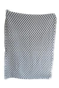 Blue Checkered Sujani Quilt