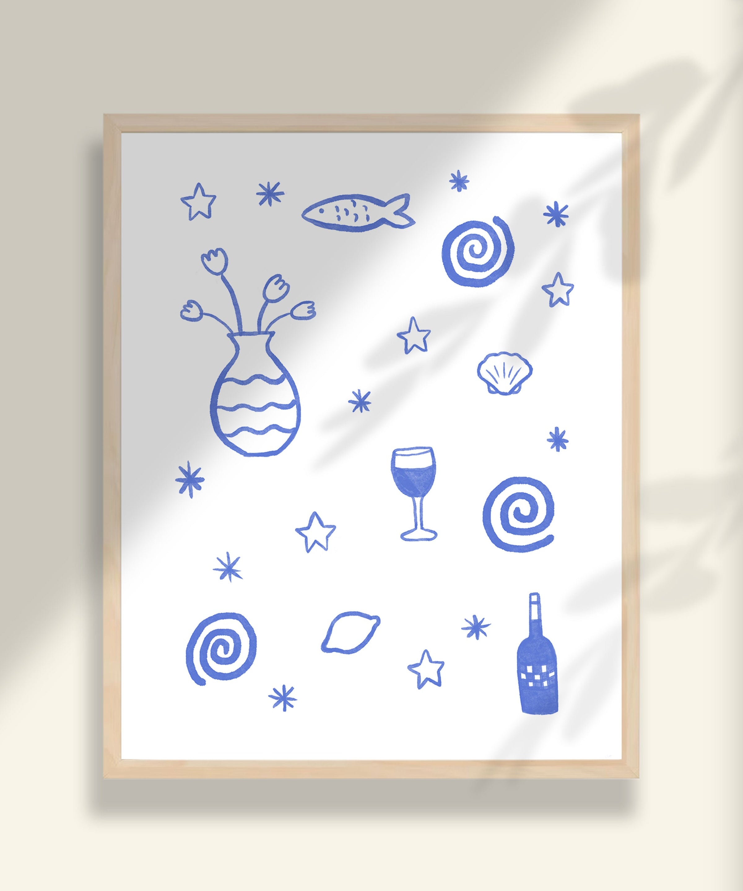 Summer Table Art Print