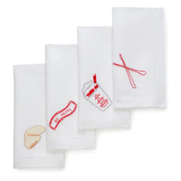 Sunday Takeout Dinner Napkins (Set of 4)
