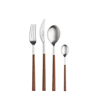 Sushi Queen 24 Stainless Steel and Wood Cutlery Service