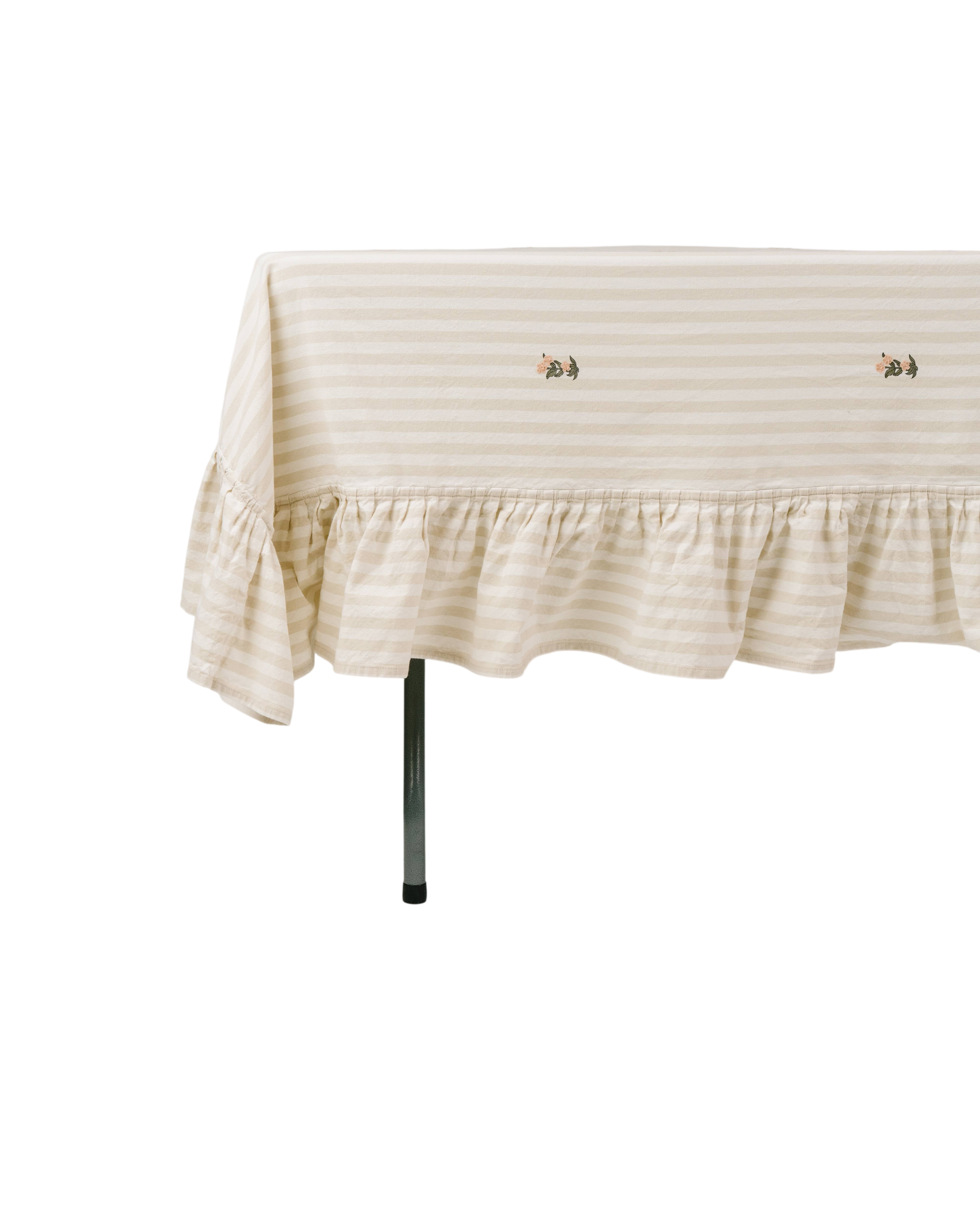 Frances Ruffled Tablecloth