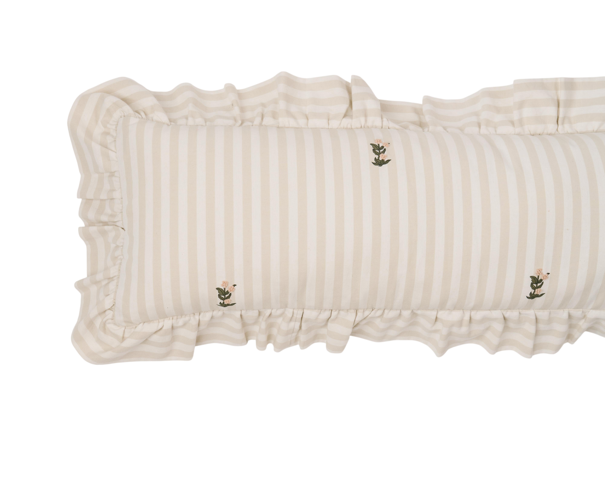 Frances Ruffled Lumbar Pillow