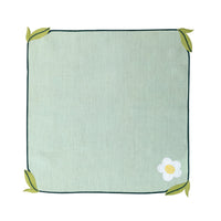 Hand Embroidered Trellis Napkins 18" x 18" (Set of 4)
