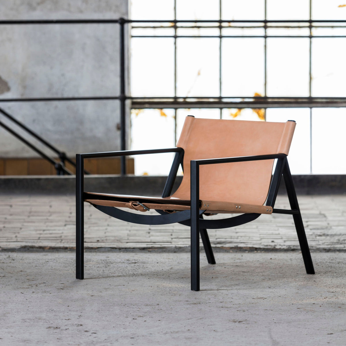 Bent Hansen Tension Lounge Chair, Nature