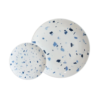 Terrazzo Azzurro Dinner Plate, Set of 6