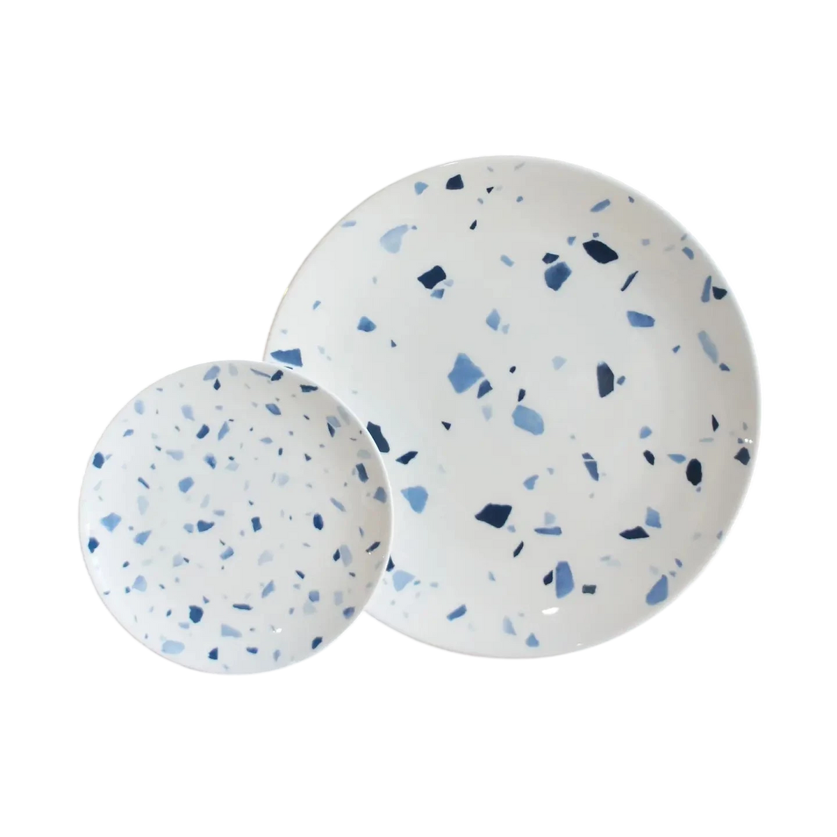Terrazzo Azzurro Dinner Plate, Set of 6