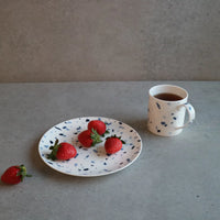Terrazzo Azzurro Salad/Appetizer Plate, Set of 6