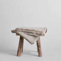 Fringed Linen Tablecloth