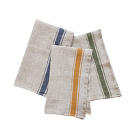 Vintage Stripe Linen Tea Towel