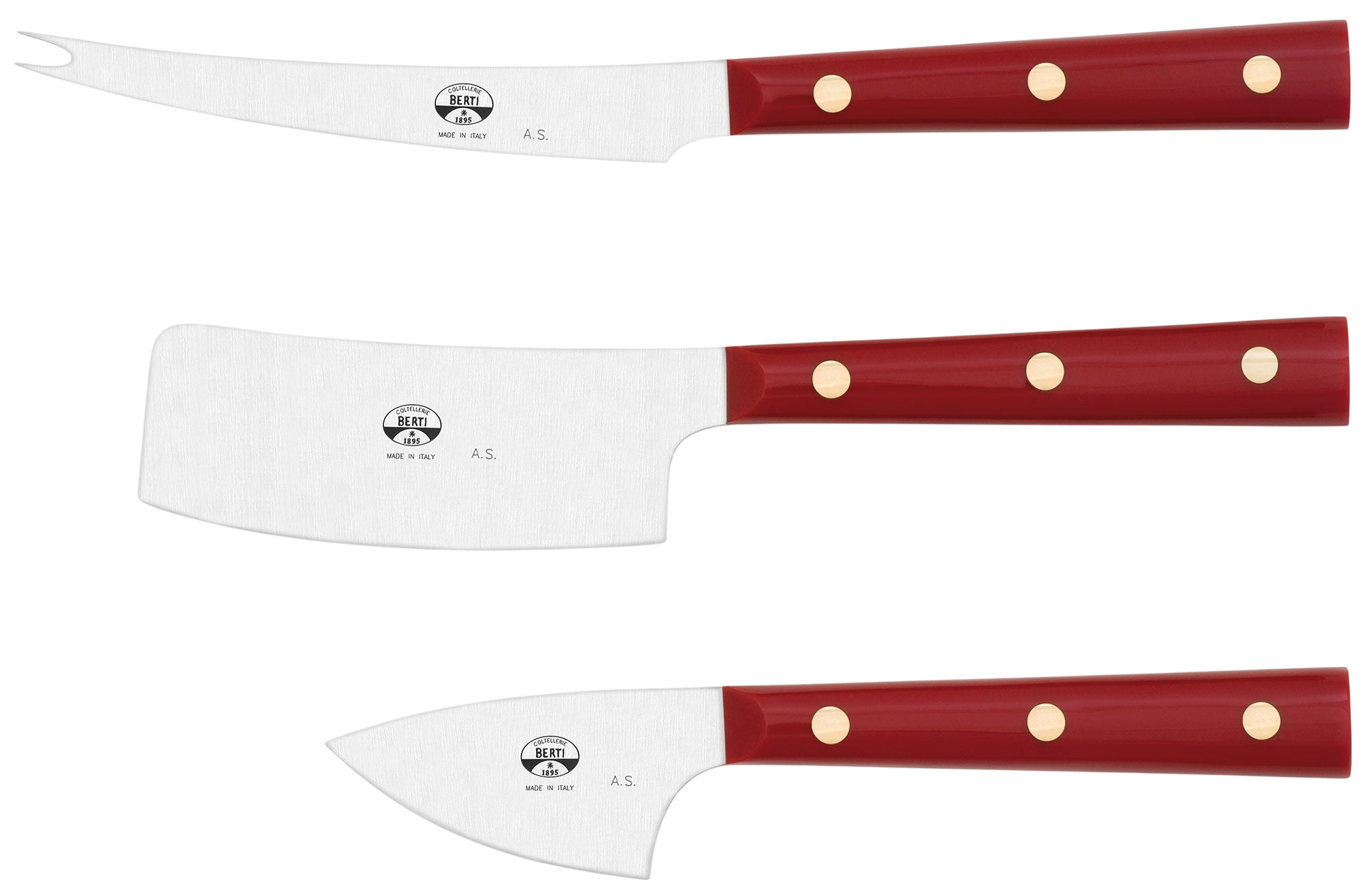 The Cheese Ceremony, Set of three knives