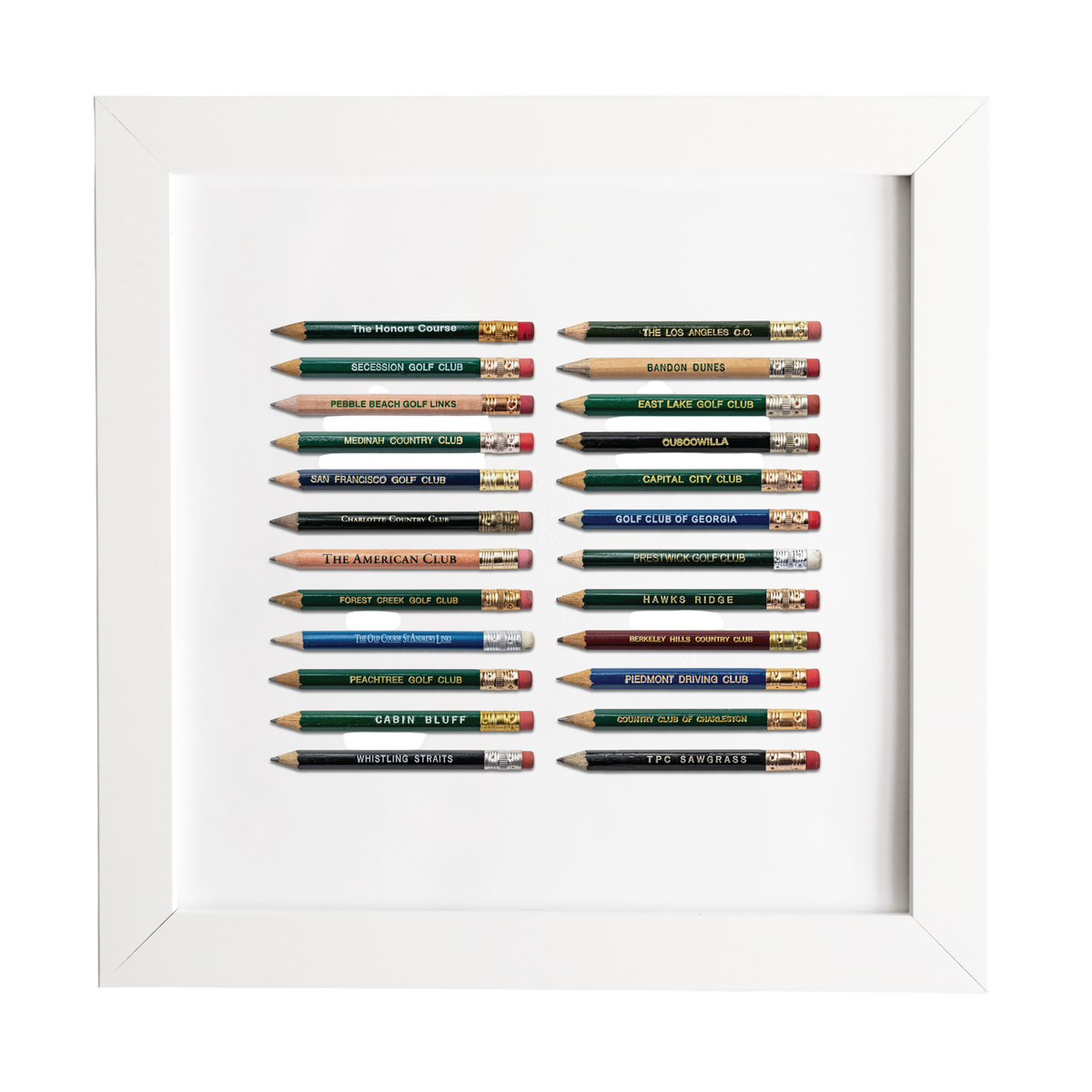 The Golf Pencil Collection