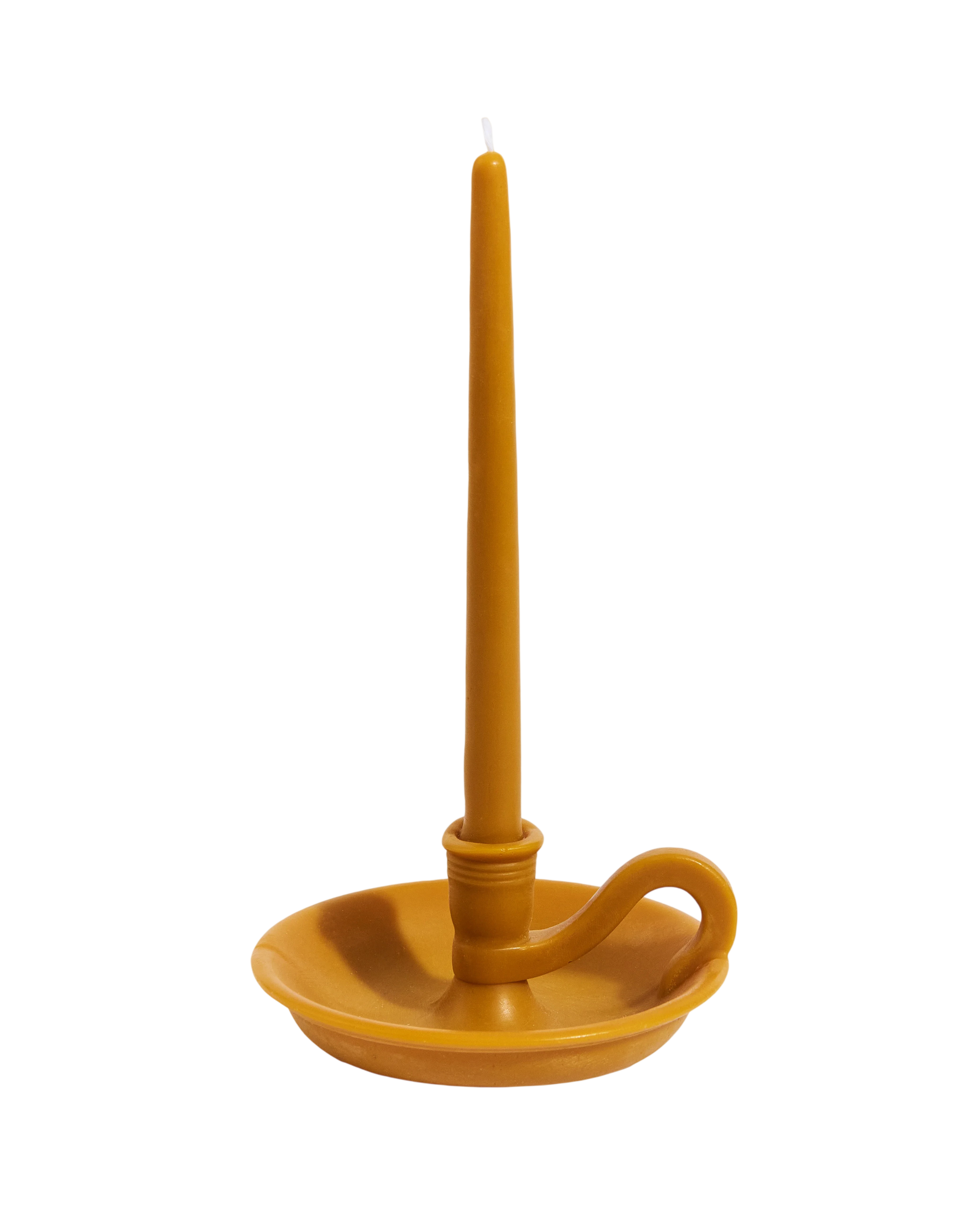 The Forme Wax Candlestick - Caramel