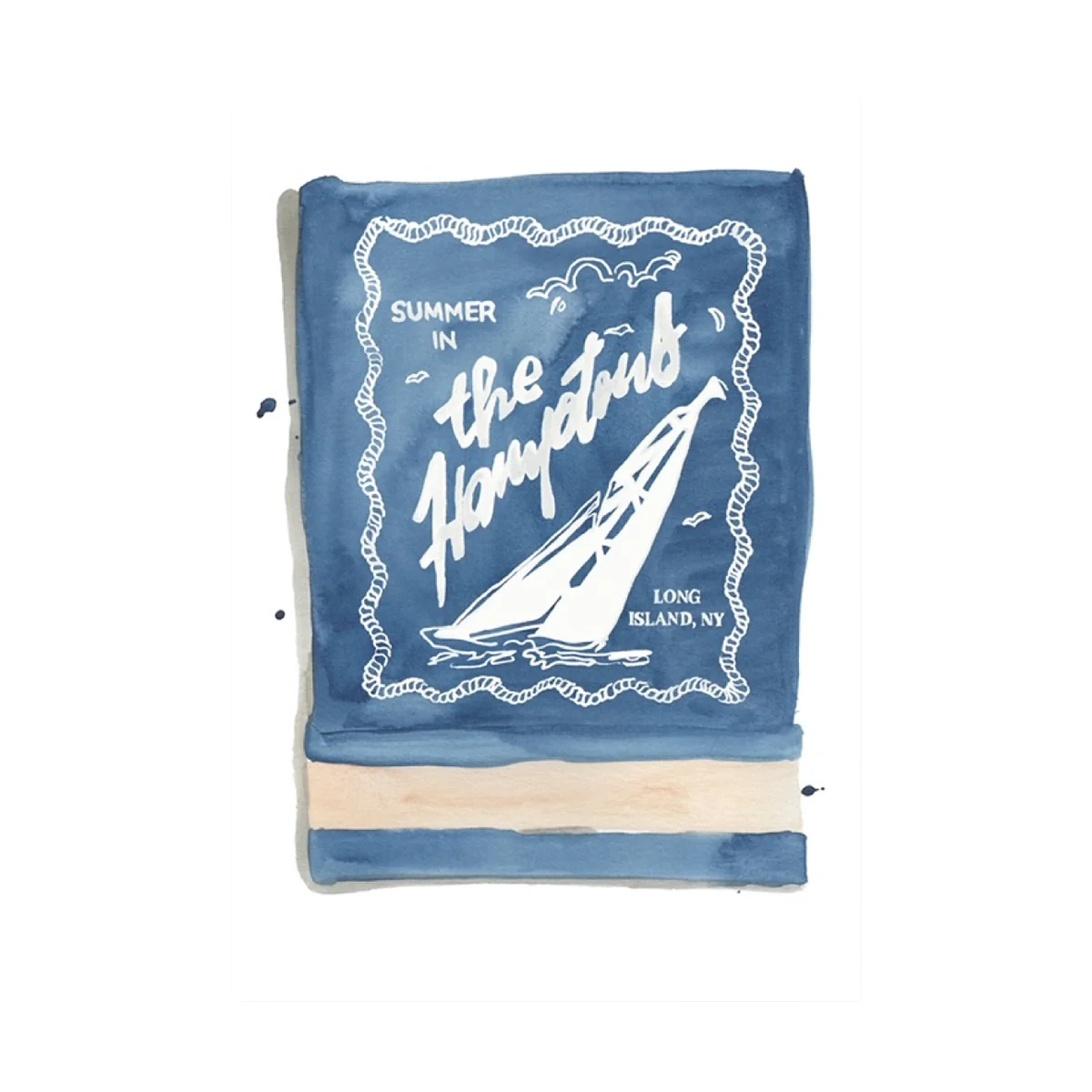 The Hamptons Matchbook