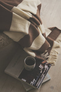 Silkeborg Uldspinderi The Sweater Throw - Brown