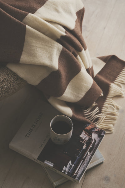 Silkeborg Uldspinderi The Sweater Throw - Brown