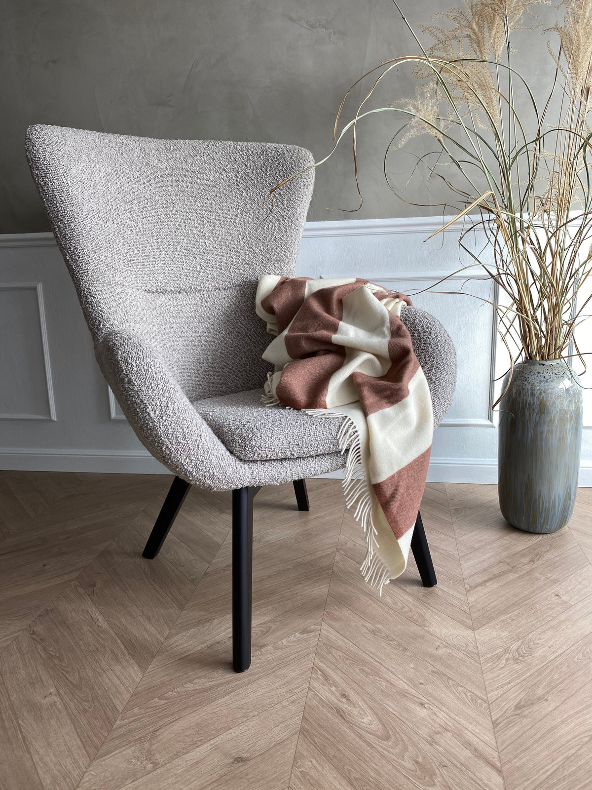 Silkeborg Uldspinderi The Sweater Throw - Brown