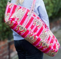 Tiger Print Mahjong Accessory Bags