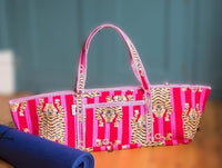 Tiger Print Mahjong Accessory Bags