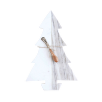 Marble Christmas Tree Board, Two-toned
