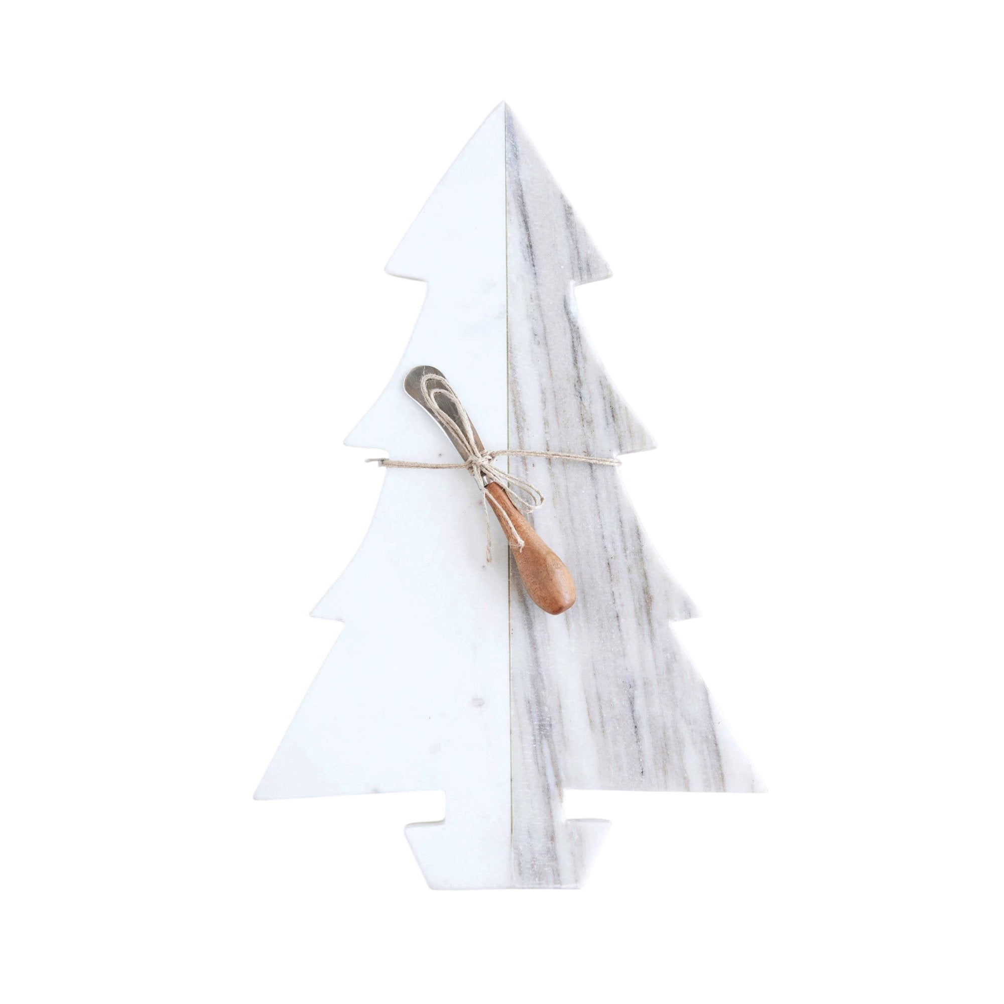 Marble Christmas Tree Board, Two-toned