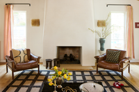 Trellis | Black Rug
