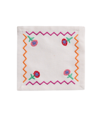Tropical ZigZag Cocktail Napkin (Set of 4)