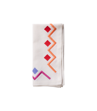 Tropical ZigZag Napkin (Set of 4)
