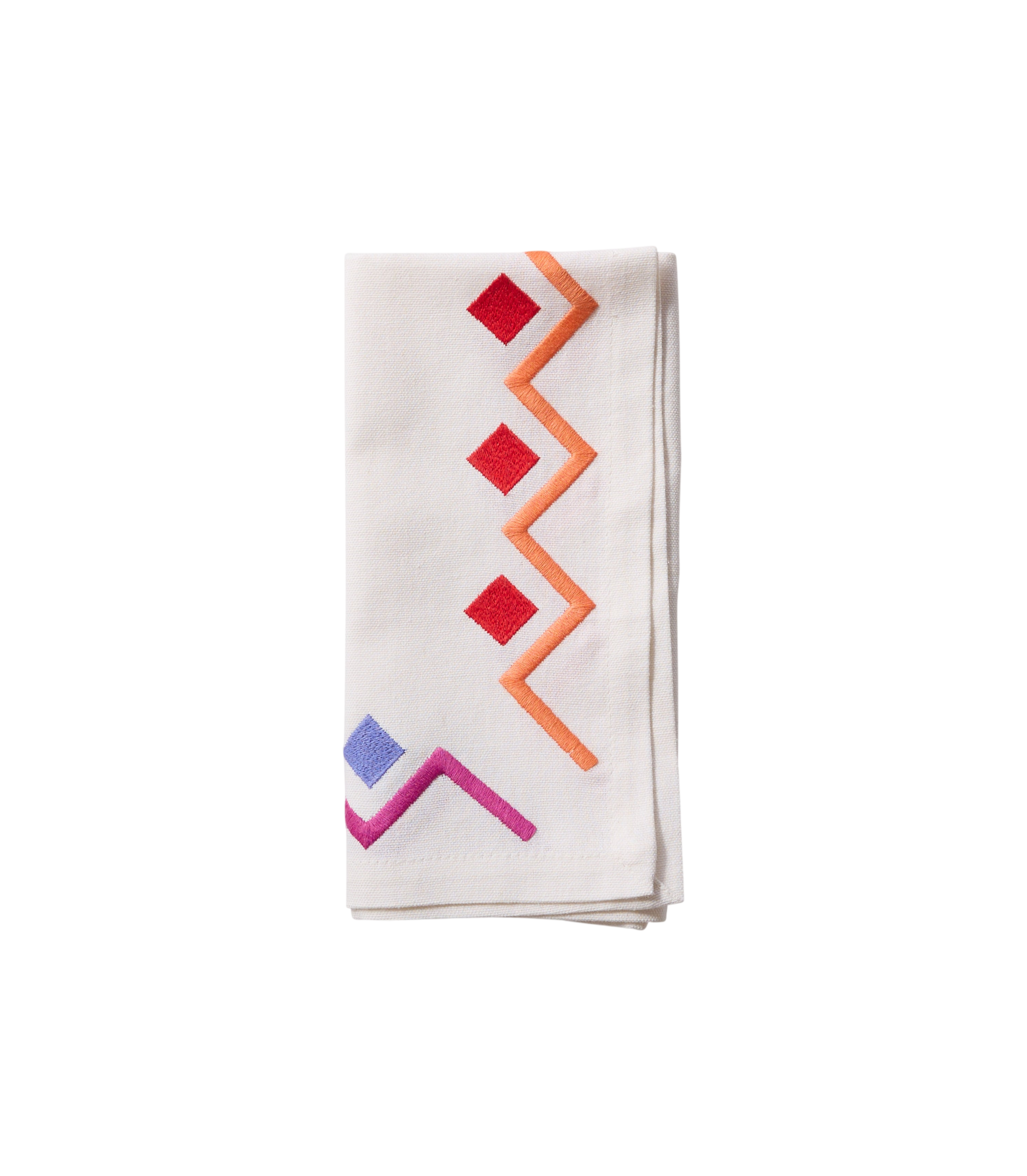 Tropical ZigZag Napkin (Set of 4)
