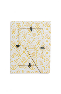 Blockprint Tulip Picture Frame in Desert Sand, 4" x 6"