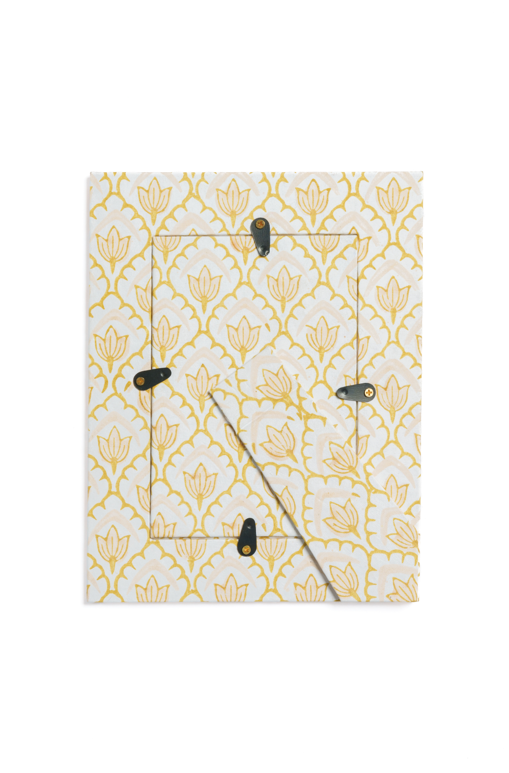 Blockprint Tulip Picture Frame in Desert Sand, 4" x 6"
