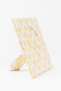 Blockprint Tulip Picture Frame in Desert Sand, 4" x 6"