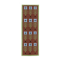 Tulip Runner Rug| Brown