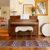 Tulip Runner Rug| Brown
