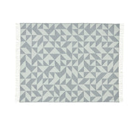 Silkeborg Uldspinderi Twist a Twill Throw - Light Grey