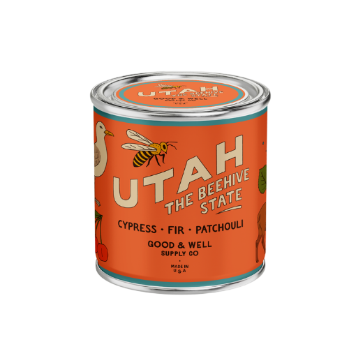 Utah State Candle