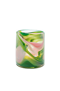 Hand Dyed Watermelon Glass